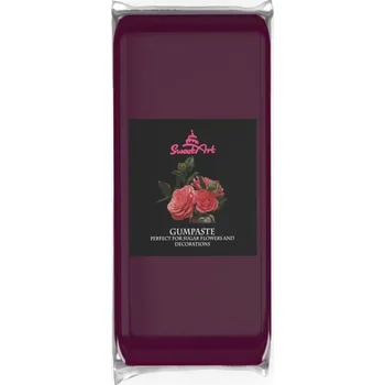 4-Mix Maďarsko SweetArt gum pasta vanilková Burgundy (1 kg) ▹