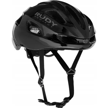 Cyklistická přilba Cyklistická helma RUDY PROJECT Strym Z lesklá [Velikost L, Barva Černá]