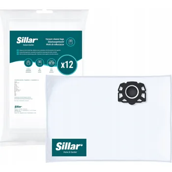 Obraz 12 Sáčků Sillar pro Kärcher WD3 WD3.200 WD2 KWD1 KWD2 KWD3 SE4 SE4001 SE4002