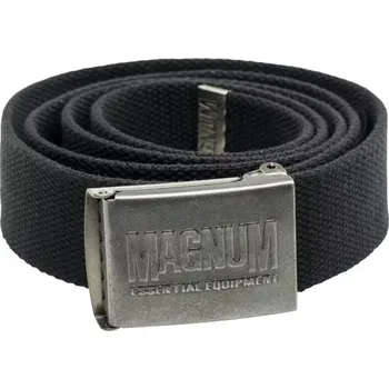 Opasek Pánský opasek s otvírákem pod sponou 2.0 Černá - Magnum černá 130cm
