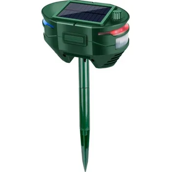 Hubení hlodavce Solární ultrazvukový odpuzovač zvěře, infračervený paprsek