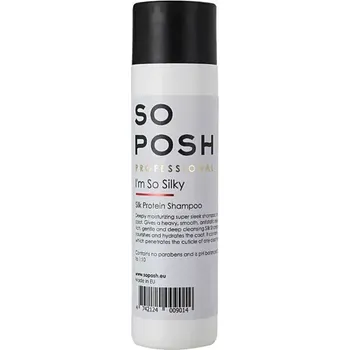 Kosmetika pro psa SO POSH Hedvábný šampon Silky 250ml (Šampon vhodný pro dlouhou srst jorkšíra, biewra, maltézského psíka, shih-tzu, čínského chocholatého psa, afgánského chrta. Můžete ho použít i pro štěňátka. Následovat by měl kondicionér So Posh Silky. Při nedostupnosti