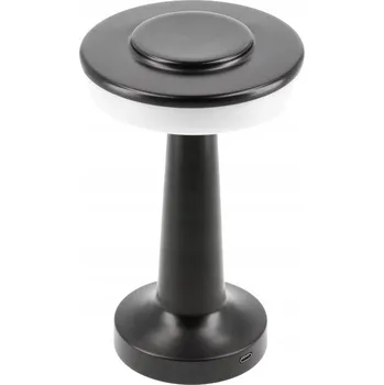 Lampička Stolní lampička GTV MONUM černá, příkon do 3 W