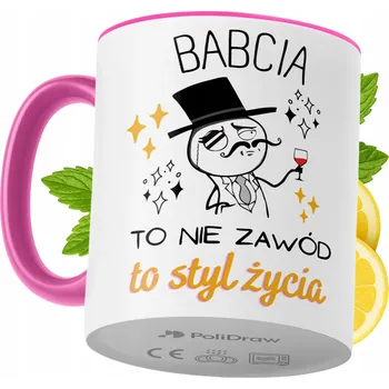 Hrnek Polidraw Hrnek Polidraw pro babičku keramika 330 ml