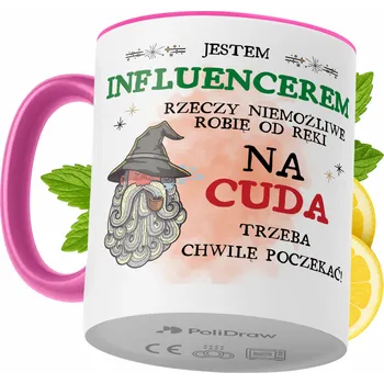 Hrnek Polidraw Hrnek Polidraw Pro Influencera Jako Dárek, keramika 330 ml
