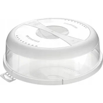 Nádobí do mikrovlnné trouby Víko DO MIKROVLNNÉ TROUBY kryt na ohřev jídla 24,5 cm