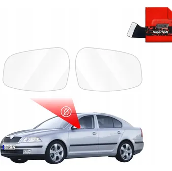 Polep vozidla Fólie proti dešti na zrcátka pro Škoda Octavia 2 Hatchback (2004-2008)