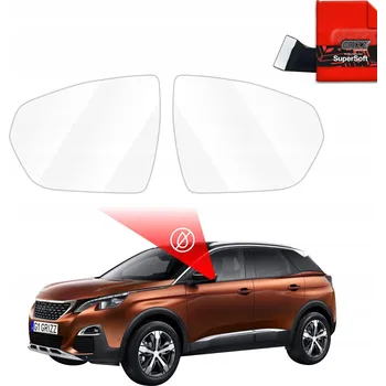Polep vozidla Fólie proti dešti na zrcátka pro Peugeot 3008 P84 (2016-2020)