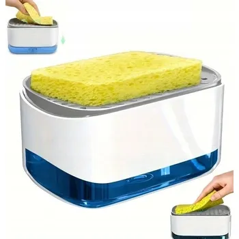 Organizace kuchyně ODKAPÁVAČ NA NÁDOBÍ DO DŘEZU ZELENÝ 14X10,5X7,5 CM