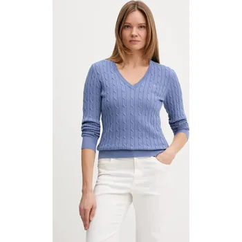 Pánský svetr Svetr Gant 4800101 modrá 55X, vel. XXS