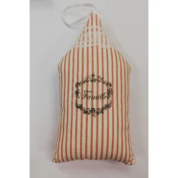 Látkový domeček č.3 červený - Famille