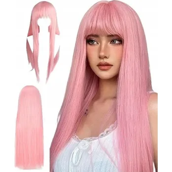 Paruka Paruka dlouhé růžové vlasy