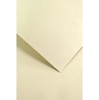 Barevný papír Ozdobný karton A4 Milano krémový Galeria Papieru 220g, 20 listů