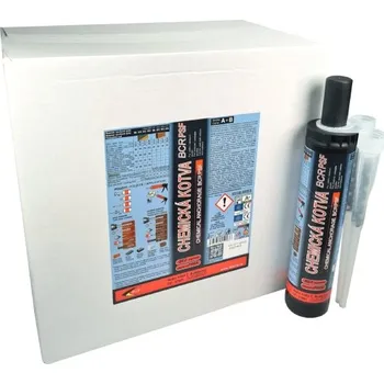 chemická kotva Chemická kotva BCR PSF 300 ml, SET - 12 ks + 24x mixážní tryska