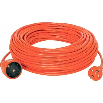 Napájecí kabel Prodlužovací Kabel zahradní Plast-Rol 25 m 1 ks zásuvka oranžový