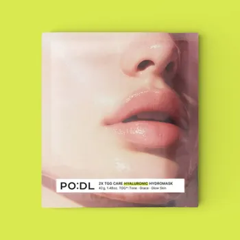 Pleťová maska PODL PO:DL - 2X TGG Care Hyaluronic Hydromask - Hydratační maska s kyselinou hyaluronovou - 42 g