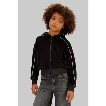 Chlapecká mikina Dětská mikina Calvin Klein Jeans IG0IG03088.128.176.PPY2 černá 99X, vel. 140