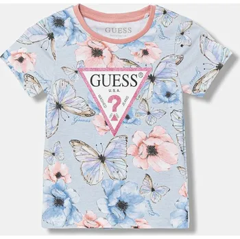 Chlapecké tričko Dětské tričko Guess K6RI06.K6YW4.PPY2 modrá 50X, vel. 96-104