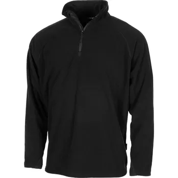 Pánská móda Mikina TROYER microfleece ČERNÁ Mikina TROYER microfleece ČERNÁ vel. S