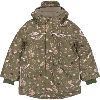 Kojenecká bunda Mikk-Line Mikk - Line dětská zimní bunda 16919 Burnt Olive Velikost: 104