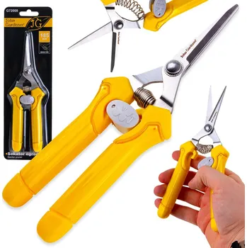 Zahradní nůžky Geko Zahradní nůžky - rovné nůžky s čepelí 185 mm ERGO-TPR (12/120)