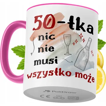 Hrnek Polidraw Hrnek Polidraw Narozeniny50 keramika 330 ml