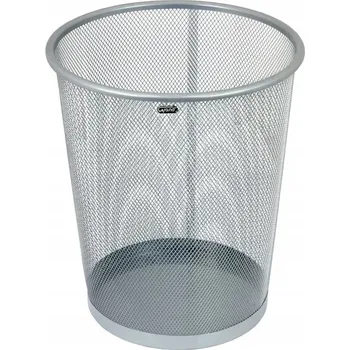 Odpadkový koš Odpadkový koš kovový Grand 12 l stříbrný