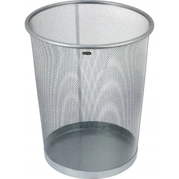 Odpadkový koš Grand kovový Odpadkový koš o objemu 19 l, stříbrný