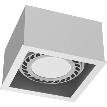 Bodové svítidlo Stropní svítidlo přisazené Brosline 18 W GU10 13,3 cm bílé