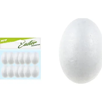 Velikonoční dekorace Vajíčko 4cm/12ks polystyren 2221492