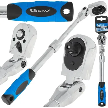 Geko Teleskopická ráčna 3/8" 285-375 mm 72T CrV (30)