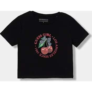 Pánské tričko Dětské tričko Guess J6RI02.K6YW4.PPY2 černá 99X, vel. 167