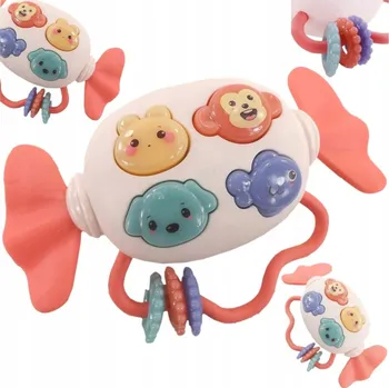 Chrastítko kousátko hrací skříňka se zvuky a světly 66857R