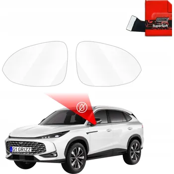 Polep vozidla Fólie proti dešti na zrcátka pro MG HS (2024-2025)