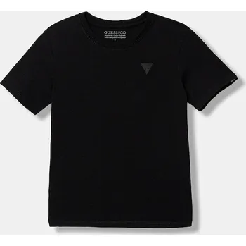 Dětská móda Dětské bavlněné tričko Guess L6RI27.I3Z14.PPY2 černá 99X, vel. 105-112