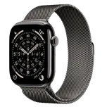 APPLE Watch 11 GPS + Cellular 46mm Břidlicově šedý titan s břidlicově šedým milánským tahem - M/L