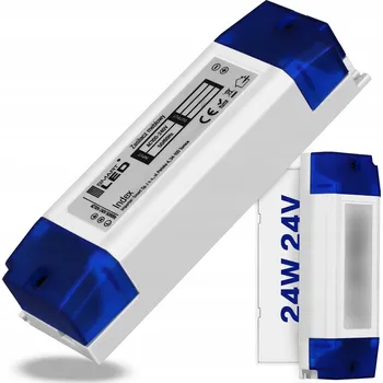 Příslušenství pro LED osvětlení Měnič napětí do nábytku 24V 24W 1A Transformátor pro LED pásky, modulární