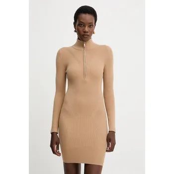 Dámské oblečení Šaty Guess HARLEY W5BK45.Z0572 béžová 80X, vel. XL