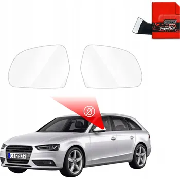 Polep vozidla Fólie proti dešti na zrcátka pro Audi A4 B8 Avant Facelift (2011-2015)