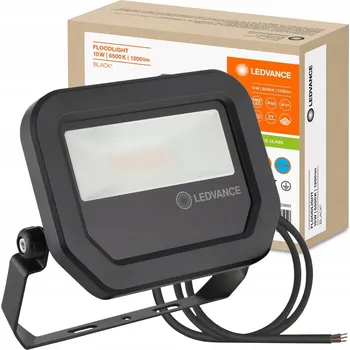 LED reflektor Ledvance Floodlight 10W 6500K studená bílá 1200 lm IP65 černý