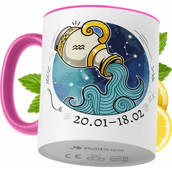 Hrnek Polidraw Hrnek Polidraw Zvěrokruhy keramika 330 ml