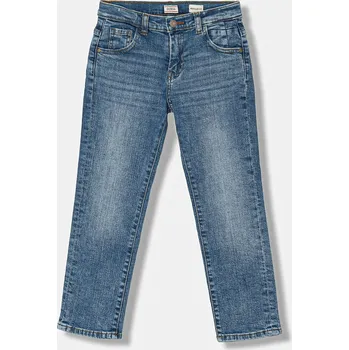 Dámské oblečení Dětské rifle Guess N6RA02.D52Z0.PPY2 modrá 55X, vel. 88-96