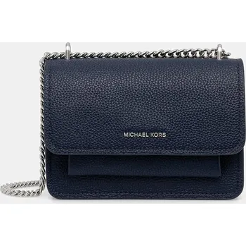 Kabelka Kožená kabelka MICHAEL Michael Kors 32T4SC7C1T modrá 95X, vel. ONE SIZE