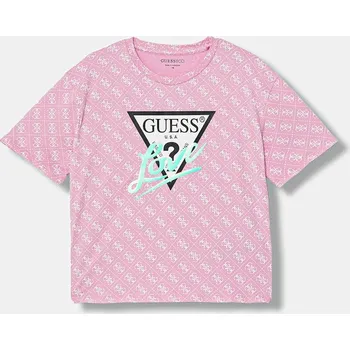 Chlapecké tričko Dětské tričko Guess J6RI08.K6YW4.PPY2 růžová 03X, vel. 158-166