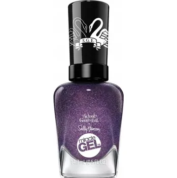 Přípravek na nehty Lak na nehty Sally Hansen Miracle Gel třpytivý fialový 14,7 ml