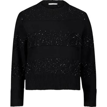 Dámské oblečení BETTY & CO dámský svetr 5748/3304 9045 Černá 40