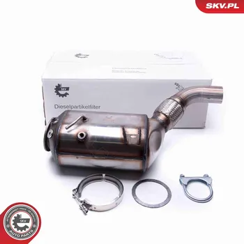 Filtr pevných částic Filtr sazových částic, výfukový systém ESEN SKV 62SKV512