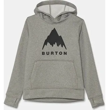 Chlapecká mikina Dětská mikina Burton OAK 162181 šedá 90X, vel. 116-122