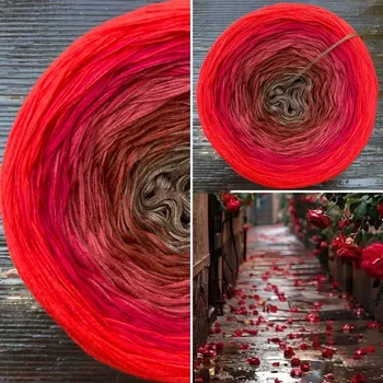 Příze Příze Čarovné klbko, (3n), 1000m, Roses VI