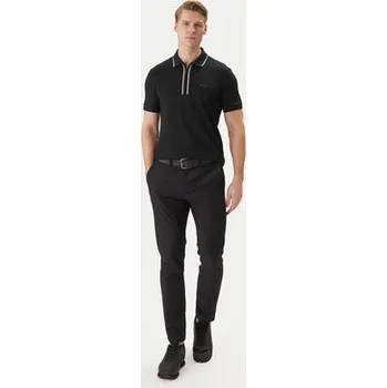 BOSS Polokošile 50555698 Černá Regular Fit M